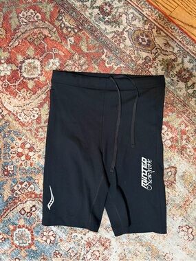 Minted New York x Saucony Black Half Tights Small